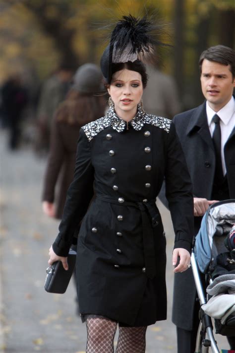 Michelle Trachtenberg at Gossip Girl Set in New York – HawtCelebs