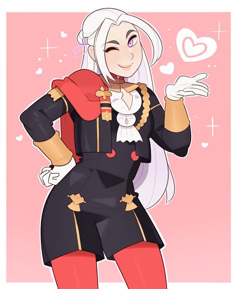 Fire Emblem, Edelgard by SplashBrush on Newgrounds