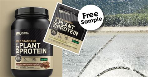 Optimum Nutrition Plant Protein sample - Get me FREE Samples