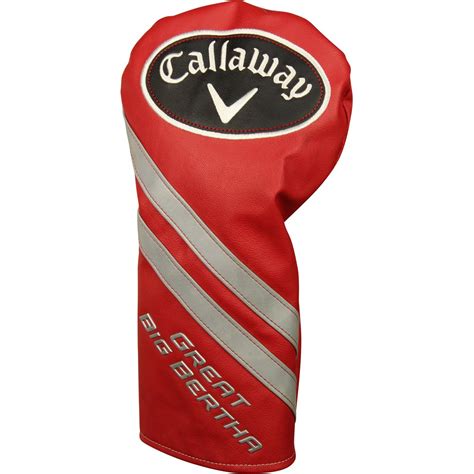 Used Callaway Great Big Bertha Driver Red / Grey / Black Headcover Golf Accessory at GlobalGolf.ca