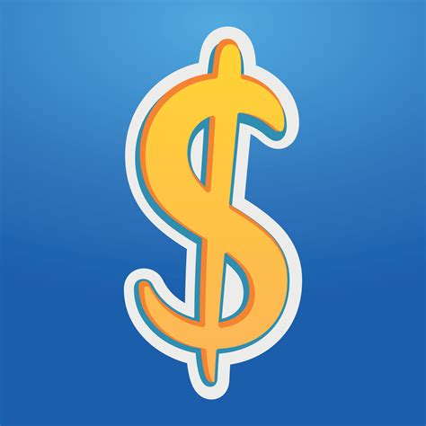 3d illustration of dollar sign 20848137 Vector Art at Vecteezy