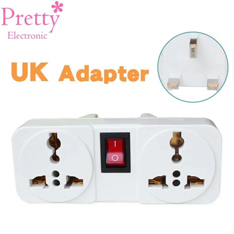 UK Plugs Adaptors Universal EU US AU To UK Electrical Socket Travel in ...