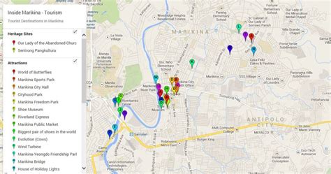 Map Of Marikina City