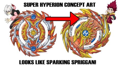 Hyperion's Original Design Looked Like a NEW Spriggan Beyblade Burst Sparking (Hyperion Concept ...