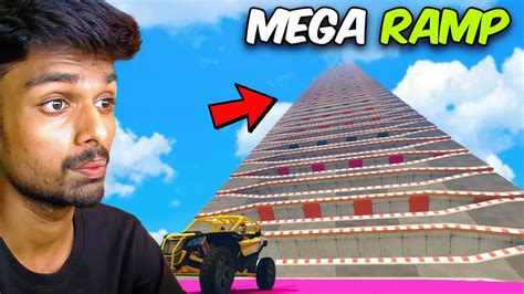 HARDEST MEGA RAMP🤯 | GTA 5 Funny Moments🤣 - ROCKY Tamil Gaming - YouTube