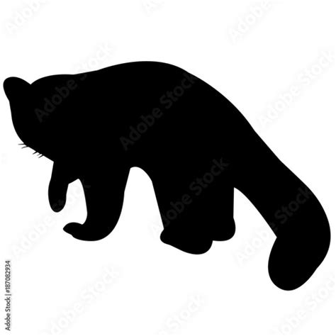 Red panda Silhouette Vector Graphics - Buy this stock vector and explore similar vectors at ...