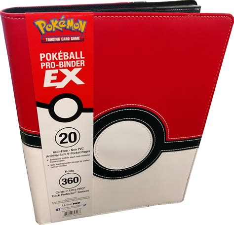 Ultra Pro Pokemon Pokeball Premium PRO 9 pocket Binder - Walmart.com