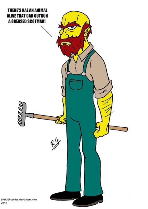 Groundskeeper Willie by DANGERcomics on DeviantArt