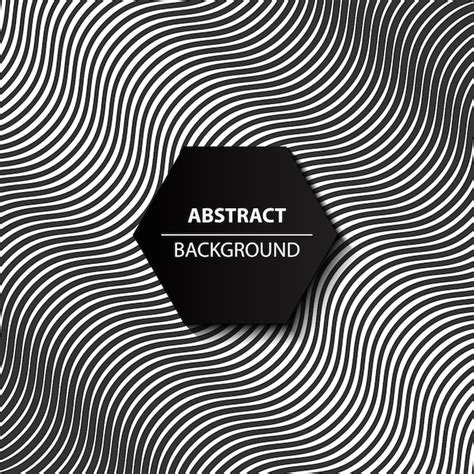 Premium Vector | Abstract curve black and white background