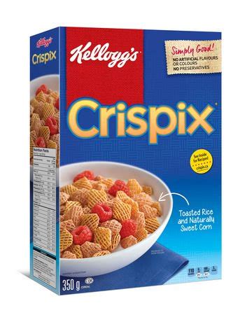 Kellogg's Crispix Krispies Cereal, 350g | Walmart Canada