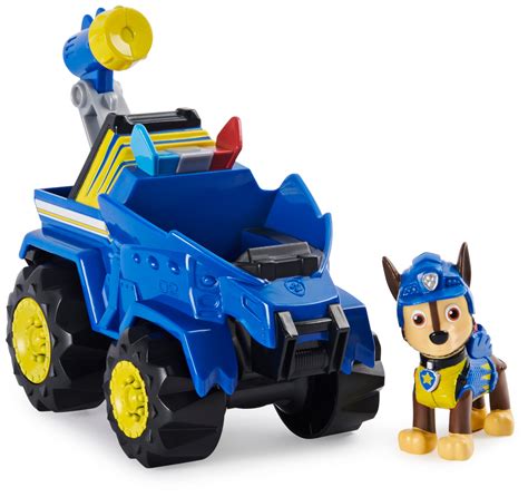 Buy Paw Patrol, Dino Rescue Chase’s Deluxe Rev Up Vehicle with Mystery ...