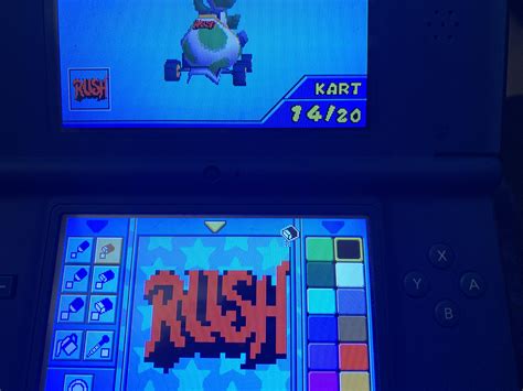 My Mario kart ds emblem : r/rush