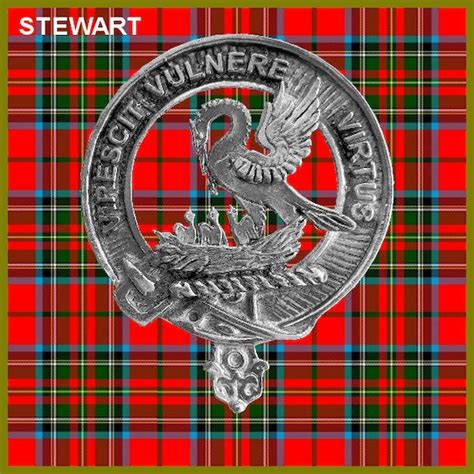 Stewart Clan Crest Scottish Cap Badge CB02 - Etsy