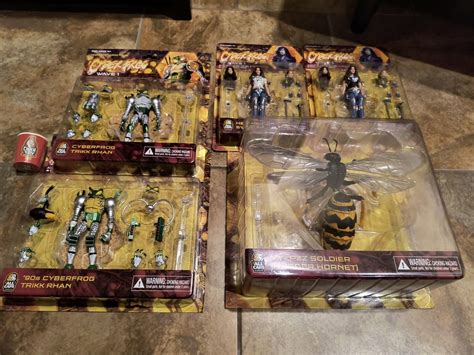 Cyberfrog Action Figure Set Of 5 - Wave 1 And Heather Swain Variant | eBay