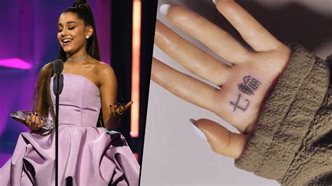 Ariana Grande 7 Rings Tattoo Meaning