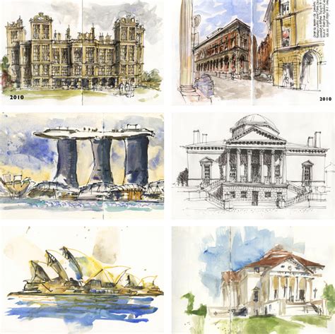 My approach to sketching architecture - Liz Steel : Liz Steel