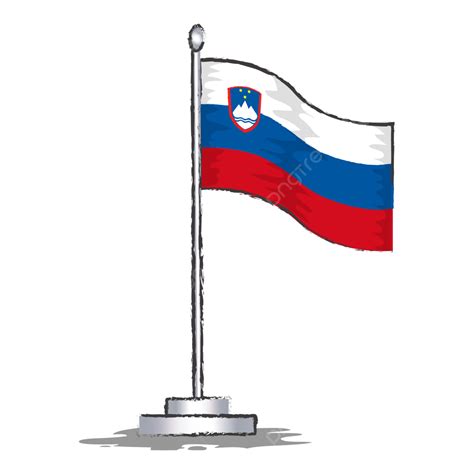 Slovenia Islands Flag Vector Illustration, Slovenia Islands Flag ...