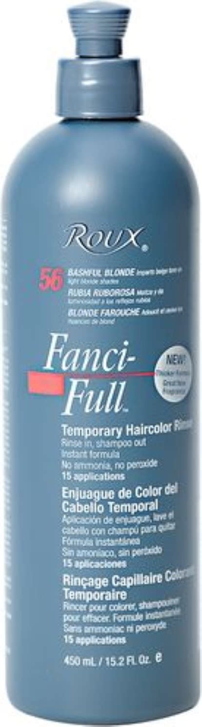 Roux Fanci-Full Temporary Color Rinse 56 Bashful Blonde, 15.2 oz ...