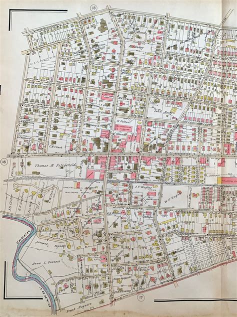 Lansdowne map, Original 1929 Delaware County atlas, Upper Darby Township in 2022 | Lansdowne ...