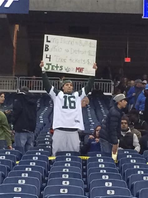 Fan Paid $200 For Free Jets vs Bills Tickets? (Photo) - BlackSportsOnline