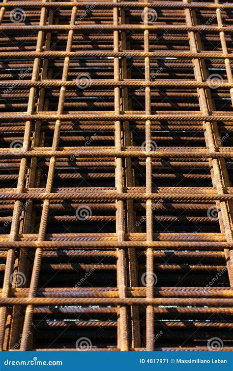 Steel reinforcement stock image. Image of structure, reinforced - 4817971