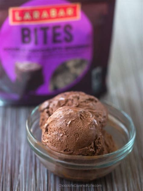 Easy Vegan Chocolate Brownie Nice Cream (With images) | Healthy chocolate ice cream, Healthy ...