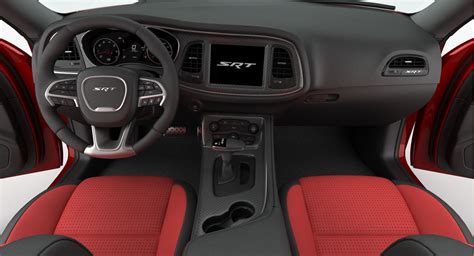 Dodge Challenger SRT HELLCAT 2016 detailed interior 3D model | CGTrader