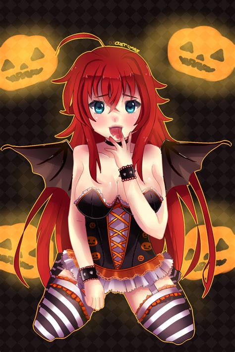 Rias Gremory Fan art - Month of Hallloween by Antama on DeviantArt