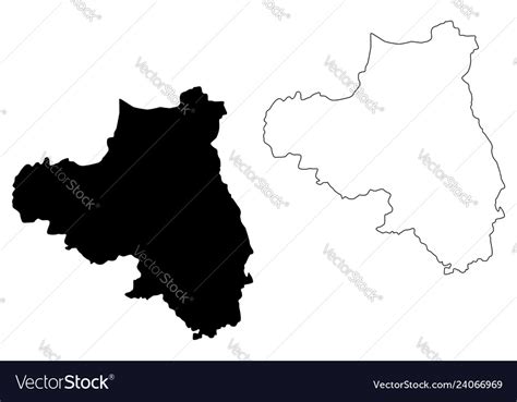 County londonderry map Royalty Free Vector Image