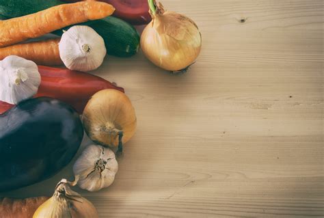 FREE IMAGE: Vegetables on wooden cutting board | Libreshot Public Domain Photos