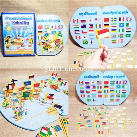 Map OF THE world National FLAG / world maps for kids / world Map ...