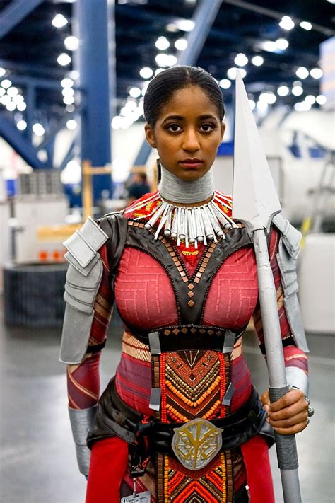 Black Panther Dora Milaje African American Cosplay Comicpalooza | Diy halloween costumes ...