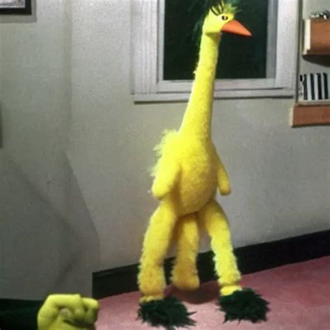 big bird from sesame street under your bed, | Stable Diffusion | OpenArt