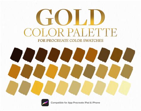 Gold Color Swatch