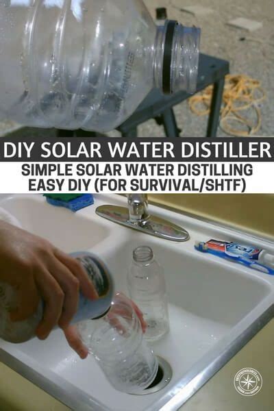 DIY Solar Water Distiller! - Simple Solar Water Distilling - Easy DIY (for Survival/SHTF)