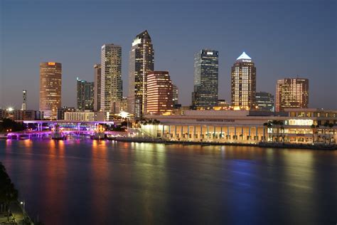 Photo of the skyline from Friday night. : r/tampa