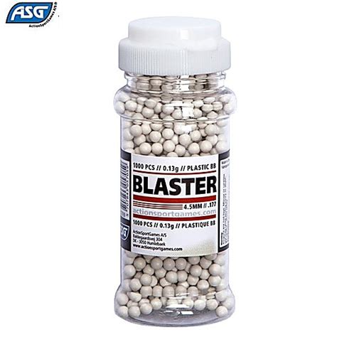 Buy online Air Gun Pellets ASG Plastic BB 1000PCS 4.50mm (.177) from ASG ACTION SPORT GAMES ...