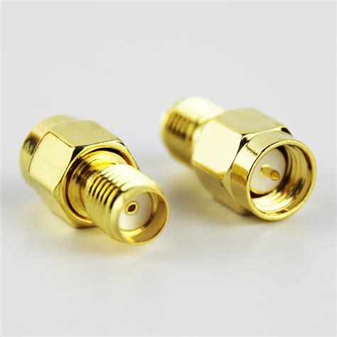 OliYin 10pcs/lot Antenna Connector SMA Female to SMA Male Connector Adapter Adaptor SMA F to SMA ...