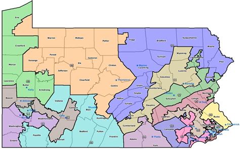 Analyzing the new Pennsylvania district map. – Moe Lane