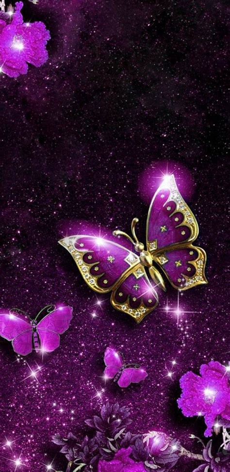 Glitter Butterfly Wallpapers - Top Free Glitter Butterfly Backgrounds - WallpaperAccess