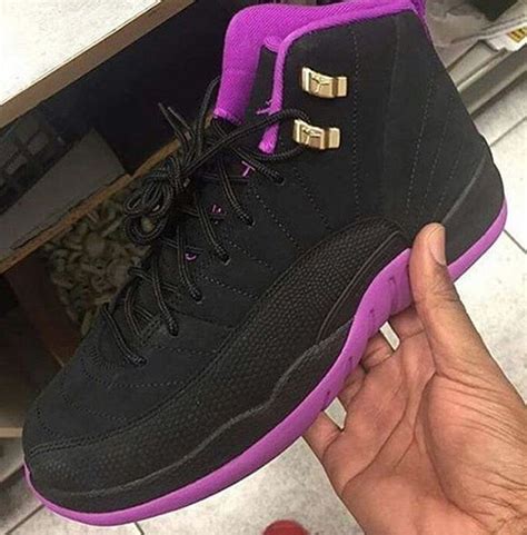 Air Jordan 12 GG Black Purple | Sole Collector