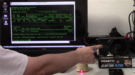 Linux Nvidia GPU Manual Fan control micro-howto - YouTube