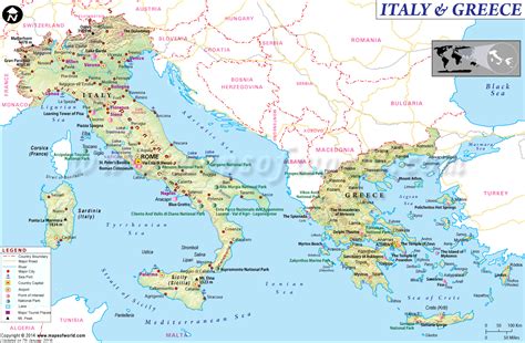 Map Of Italy Greece And Turkey - California State Map