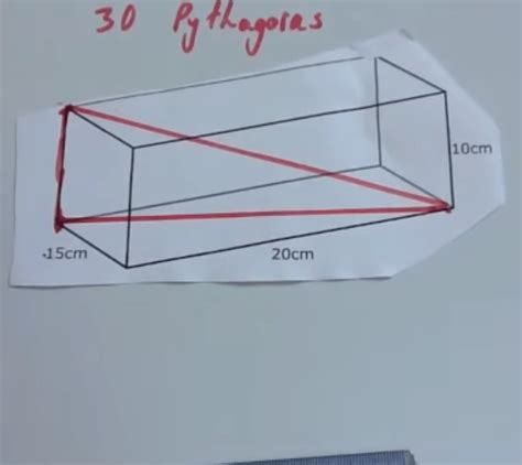 3D Pythagoras Video – Corbettmaths