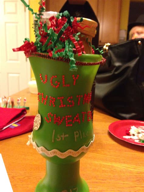 First prize for our Ugly Sweater Party. Tacky Christmas Party, Tacky ...