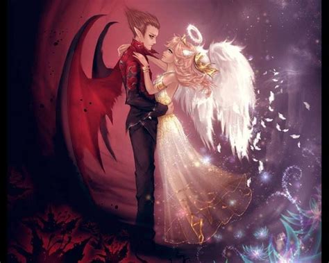 Pin de Tinafee en Fantasy of love / Fantasie der Liebe | Ángeles y demonios, Arte fantasía ...