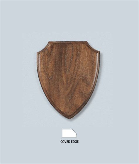 Solid American Walnut Plaques - Arrowhead Shape - Main Trophy Supply