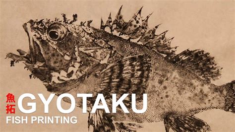 Gyotaku: Fish Printing - YouTube