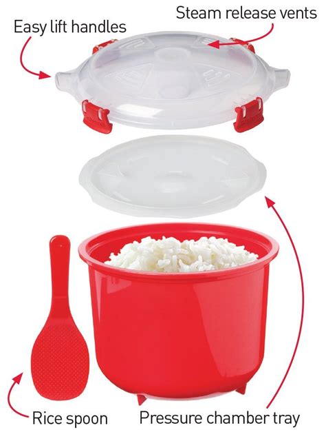 Sistema rice microwave BPA FREE steamer multicooker | Best Food Steamer Brands