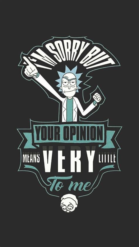 Rick And Morty Quotes Wallpapers - Wallpaper Cave